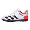 PREDATOR Abrasion Resistant Low Top Kids' Soccer Shoes White Red Black Teenagers EG0933