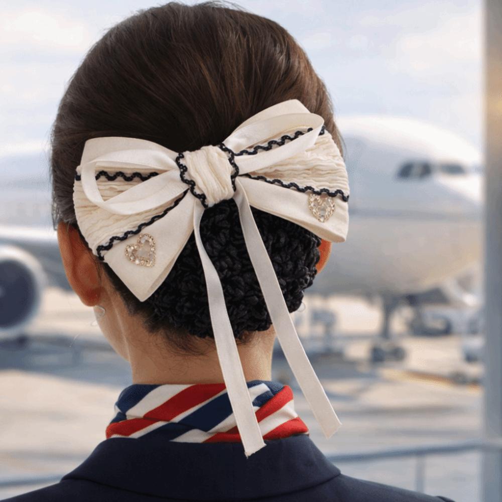 Fine Mesh Bun Snood Hair Clip Loose Mesh Nurses Spring Clip New Net Bun Hair Cover  Formal Events