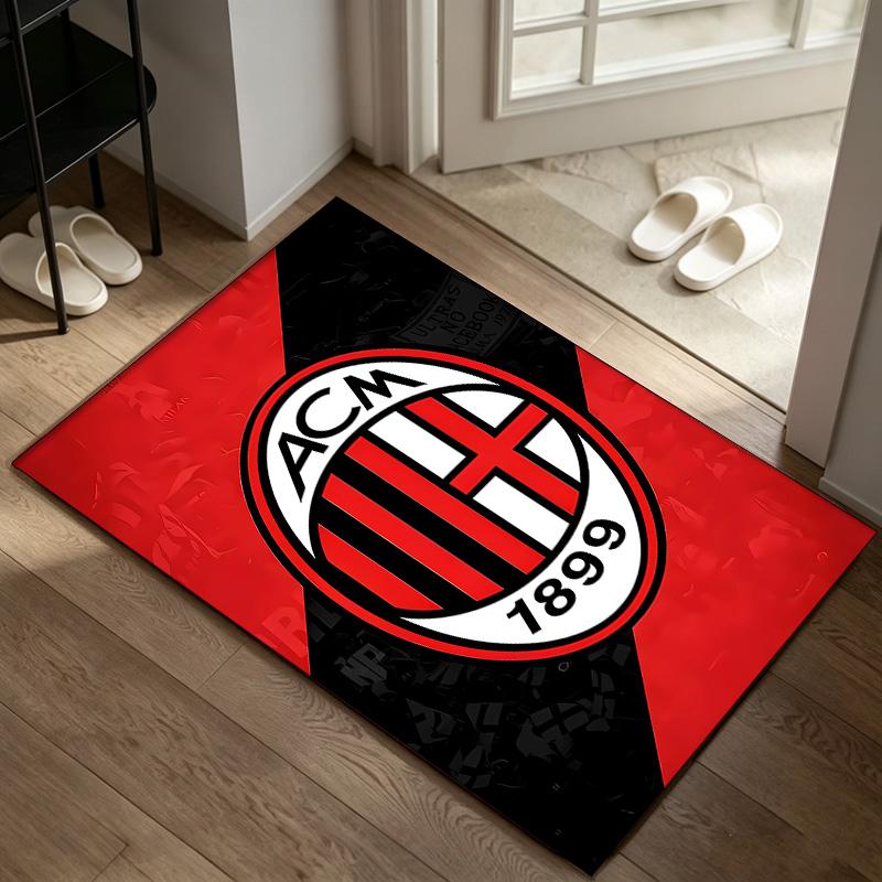 A.C. Milan A rug suitable for office chair areas living rooms and computer desks perfect for home offices and an ideal holiday gift
