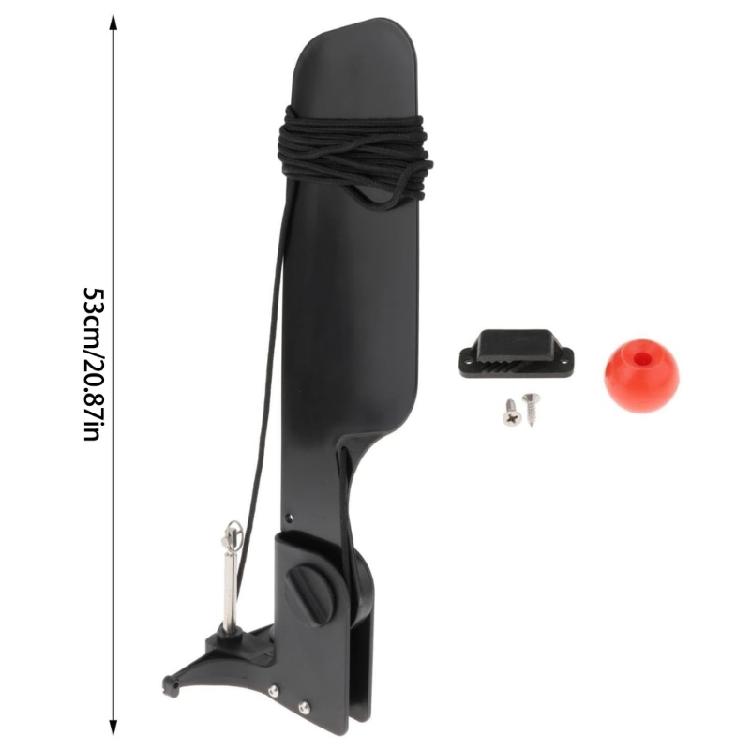 Canoes Boats Rudder Replacement Kayaks Tail Foot Diretion Control Rudder Nylon Fishing Watercraft Rudder for Canoeing