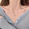Bowknot Pendant Necklace Exquisite Clavicle Chain Fashion Elegant Necklace for Women Temperament Collar Chains Charm Jewelry