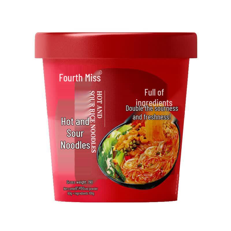 Miss Four Hot and Sour Vermicelli (12-Pack)