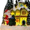 Christmas Figurine Gift Village House Statue for Housewarming Desktop Indoor