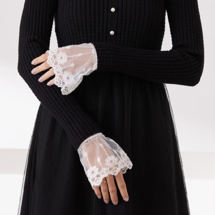 Manichetta in Cotone Multiuso Coprimanica Design Facile da Curare Traspirante Miglioramento per Abbigliamento Formale e Casual