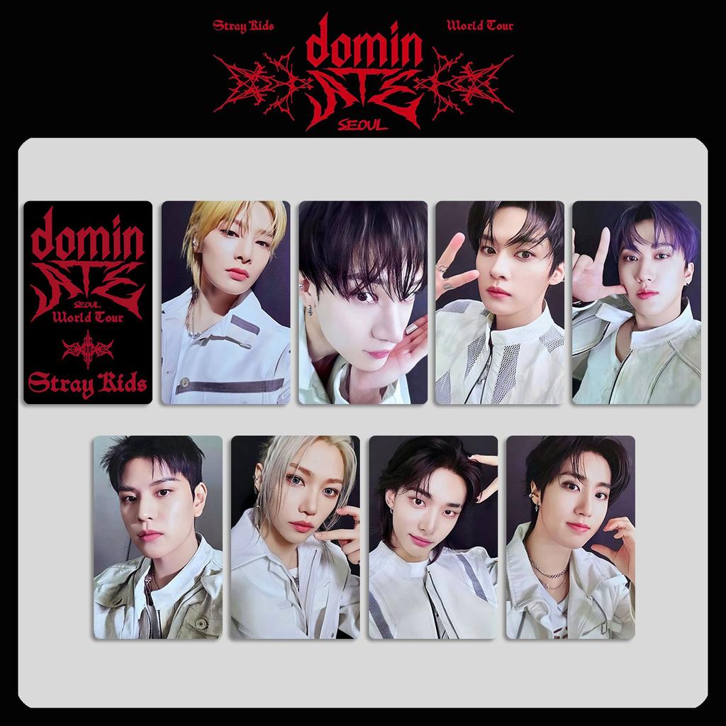 K-Pop Stray Kids Lomo Card Skzoo Concert Dominate World Tour Seoul Concert Dvd World Tour Little Carter Classic Card