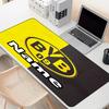 Custom Name Personalized Borussia Dortmund Pattern Mousepad, Laptop PC Desk Mat, Decorative Desk Mat for Home Keyboard Pad Gift