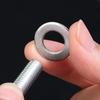 684/180pcs Stainless Steel Washer M2-M12 Metal O Rings Flat Gaskets Screws Bolts Fasteners Assortment Kits Flat Washers Hardware