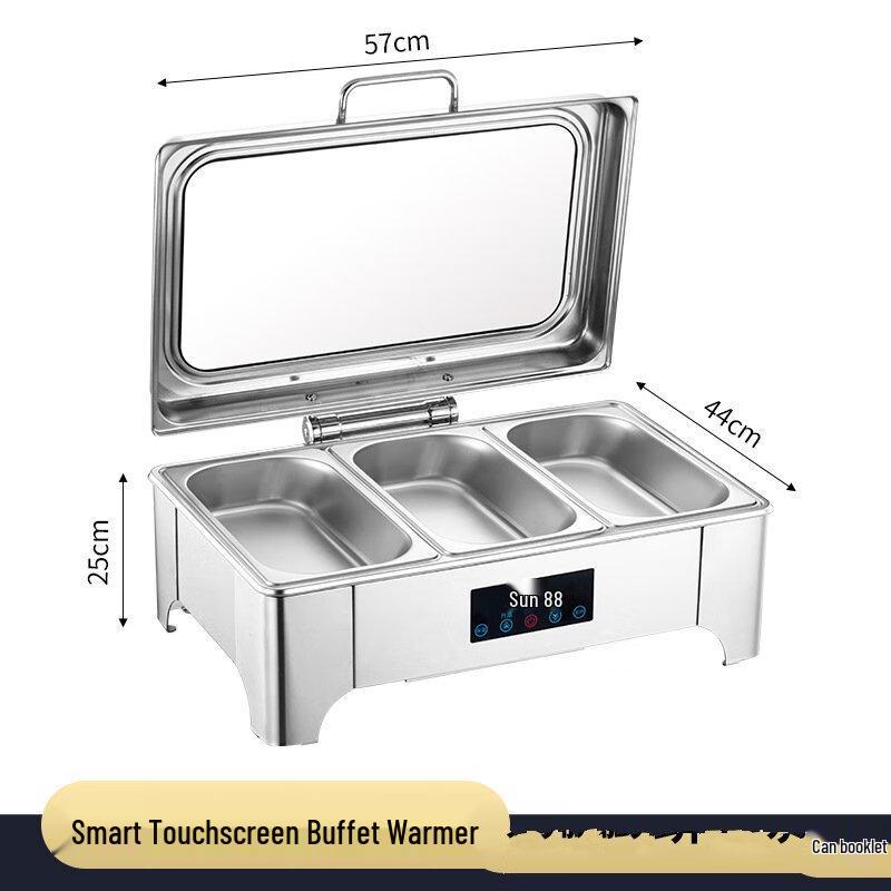 LiLang Smart Touch Электрическая банкетная мармит из нержавеющей стали