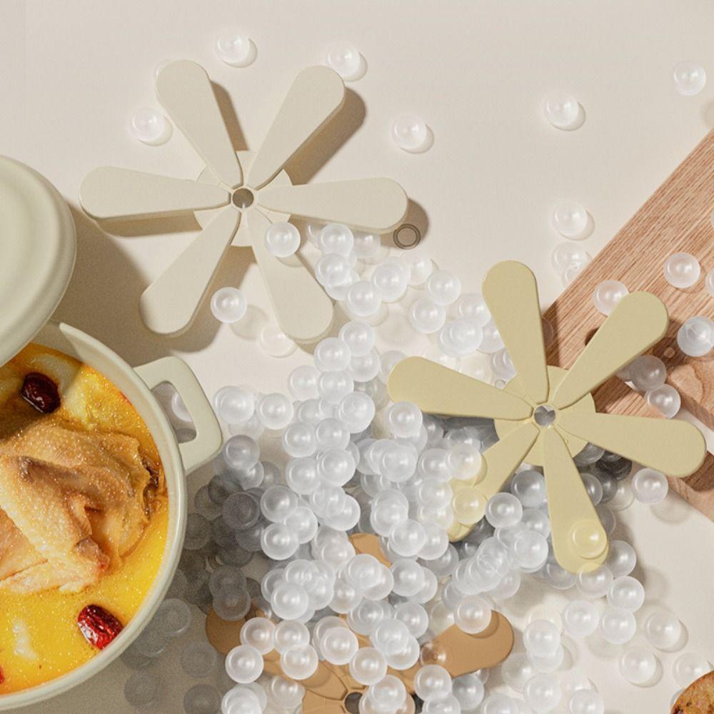 Heat Resistant Silicone Cup Mat Foldable Kitchen Trivets Safe Coffee Mug Pad  Hot Dishes