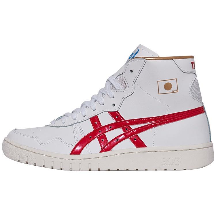 Asics Unisex Japan L Retro White/Red Men's 1203A138-100(S-BOX)
