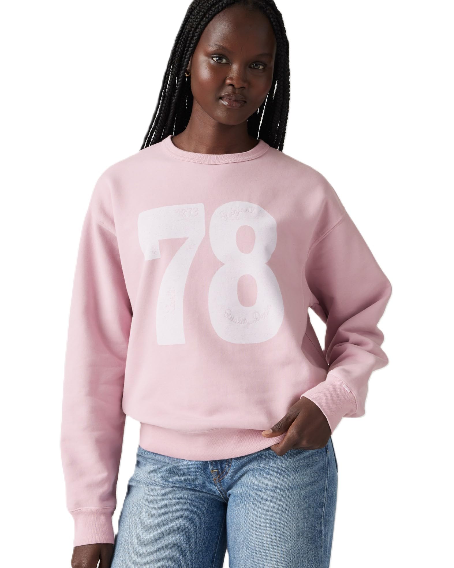 

Levi s SIGNATURE Graphic Crew Neck Long Sleeve Women s A7288-0046 US S