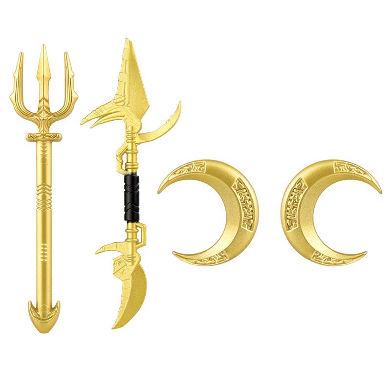 Medieval Military Solider Figure Weapon Accessory Sets Building Blocks Crusader Knight Armor Warrior Shield Sword Flag Brick Toy