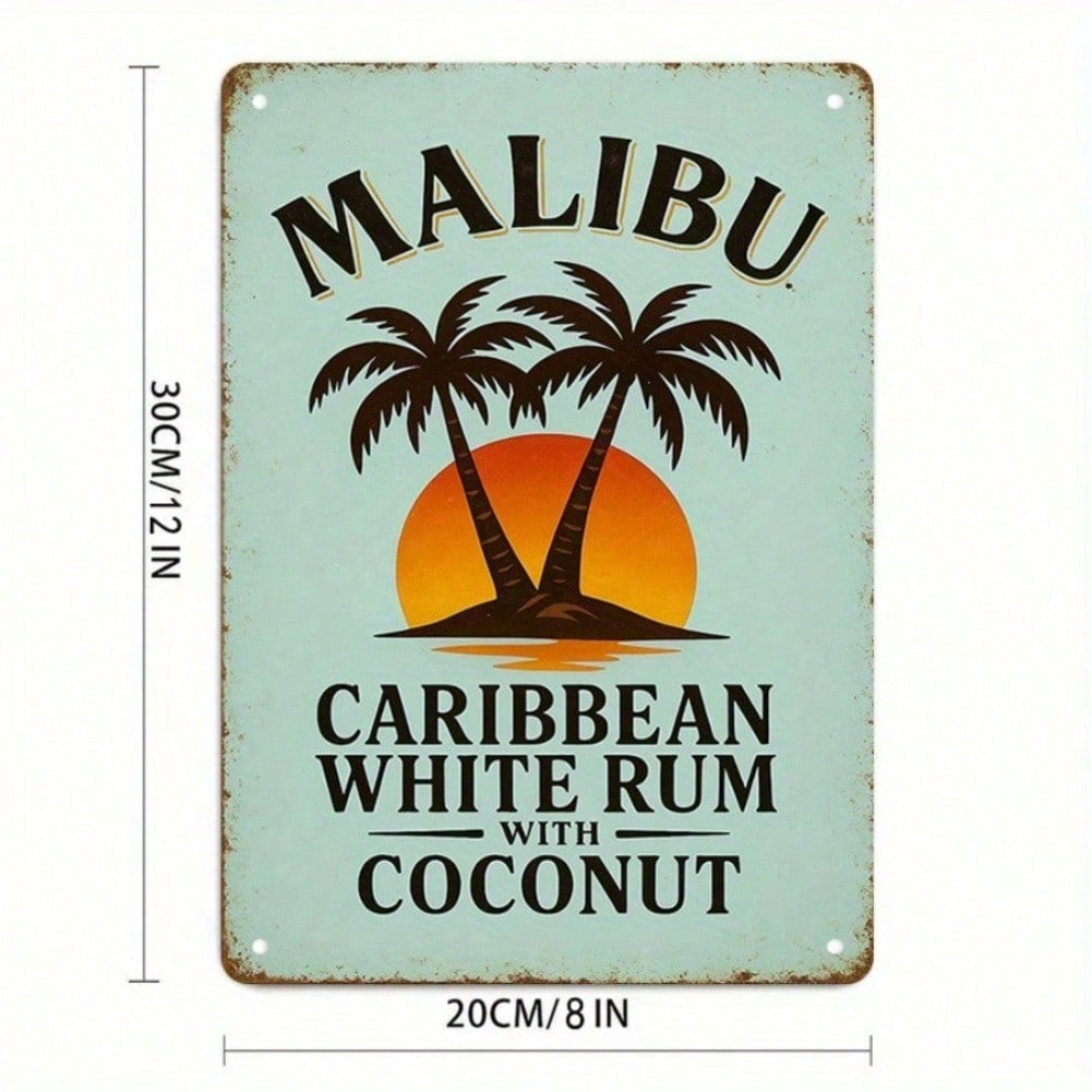 Retro Metal Paintings, Furniture, Living Room Decoration 20x30cm