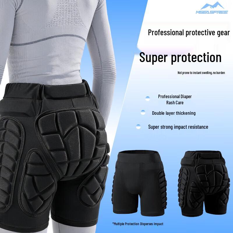 MSEASFREE Adult Ski & Snowboard Protection Gear XL