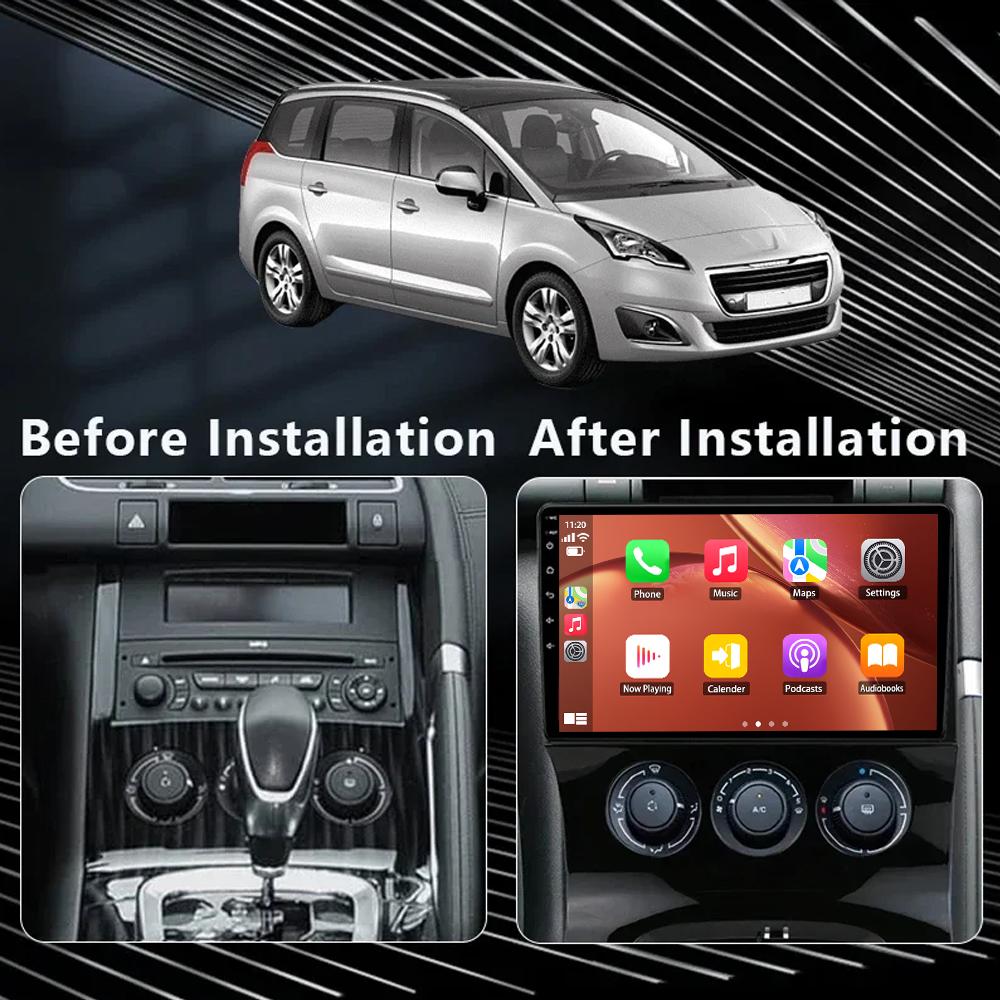 Android 2K Autoradio Für Peugeot 3008 2009 2010-2015 Video-Multimedia-Player Navigation Stereo GPS 4G Carplay Autoradio