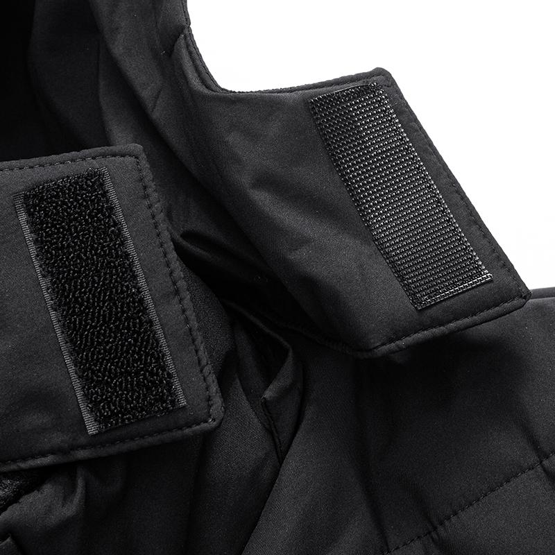 Winter Men's Parkas Fleece Cotton Thick Warm Puffer Hooded Jacket Fluffy Collar Waterproof Windbreaker Padded Coat Plus Size 8xl