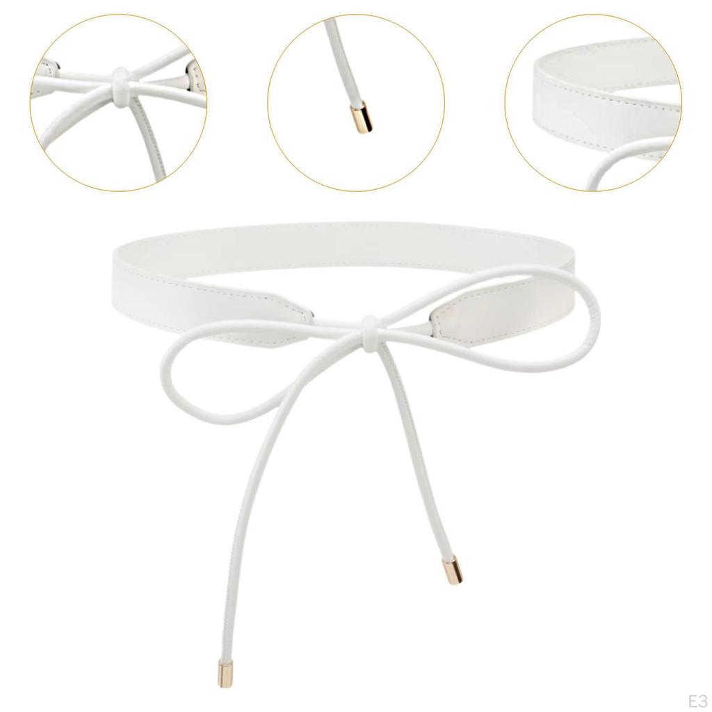 Leather Waist Belt for Women's Coat Blouse