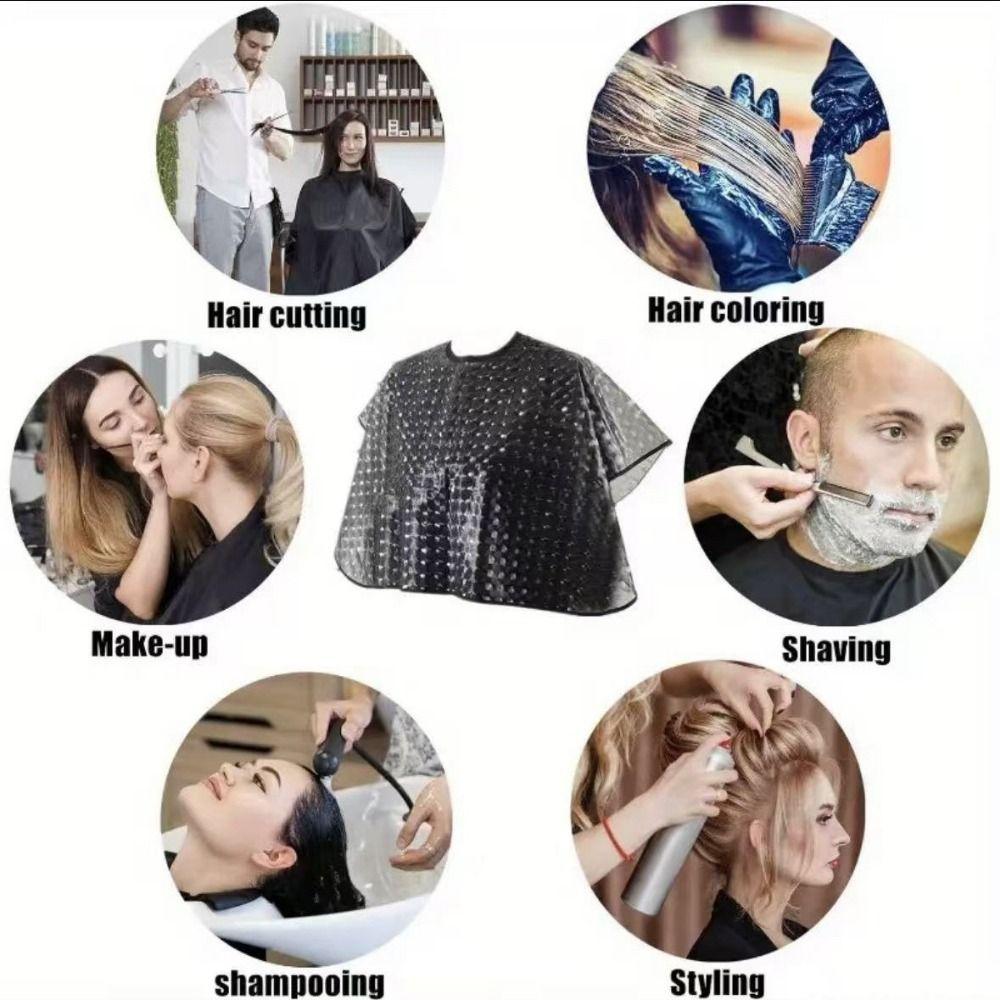 Waterproof Salon Hairdressing Cape Large Salon Styling Smock Hair Cutting Cape  Short Hair Cutting