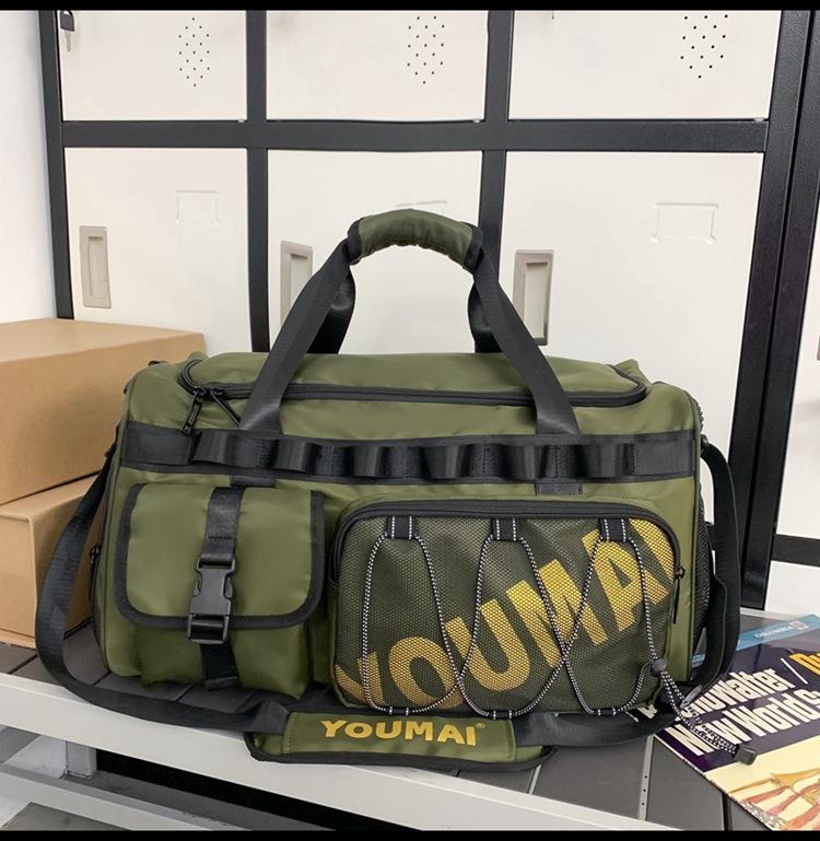 Schoolbag Multi-Purpose Backpack Men's Short Trip Bag Large Capacity Outdoor Sports Fitness Bag Hand Luggage Storage Bag
