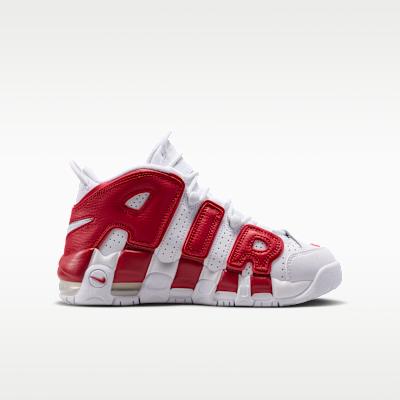 Nike Air More Uptempo GS 'Gym Red'