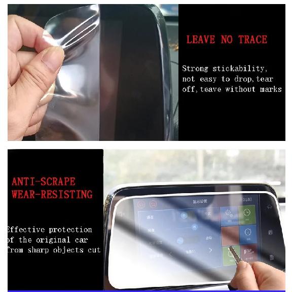 Car Interior TPU Protector Anti-scratch Film For Chery Tiggo 4 Pro 2024-25 Protective Transparent Anti tear Stickers Accessories