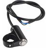 Motorrad-Startknopf mit Hupe, Scheinwerfer, Bremse, Nebelscheinwerfern - 7/8" (22mm) Automatische Rückkehr mit grünem Licht