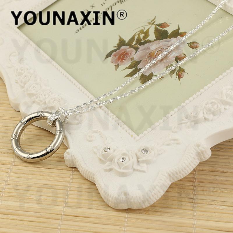 Child Magician Magic Tricks Magic Props Magic Toys Silver Color Bead Chain Ring Round Heart-shaped Necklace Birthday Gift Valentine's Day Gift