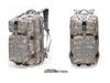 Spot 3P Assault Tactical Backpack: Waterproof Camouflage for Outdoor, Military, and Mountaineering - 35L Medium Size.