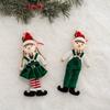 1 Pc Christmas Angel Elf Doll Christmas Tree Ornament Plush Elf for Boys and Girls, for Holiday Parties
