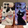 New Design Phone Case For Tecno Camon 30S Pro Camon30S CLA5 CLA6 Black Silicon Soft TPU Back Cover For Camon 30S 30SPro 4G