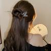 2025 New Chinese Style Butterfly Flower Tassel Hair Stick for Women Vintage Metal Hanfu Chopstick Hair Sticks Hair Accessories