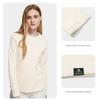 Camel Women's Crew Neck Fleece Pullover