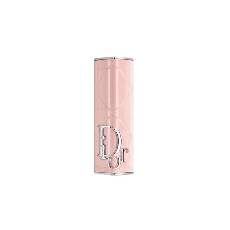 DIOR fashion clarinet lipstick shell elegant without lipstick paste Lipstick case-pink leather Pink чёрный