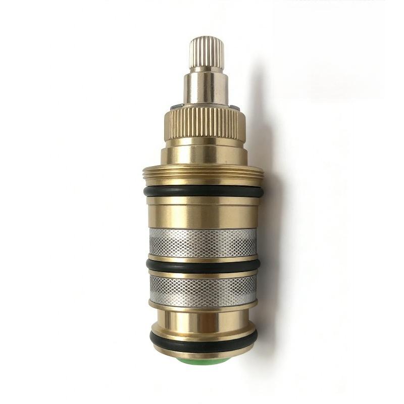 Brass Replacement Thermostatic Cartridge Shower Mixer Valve Bar Repair Kit Bathroom Water Temperature Control Faucet Cartridges
