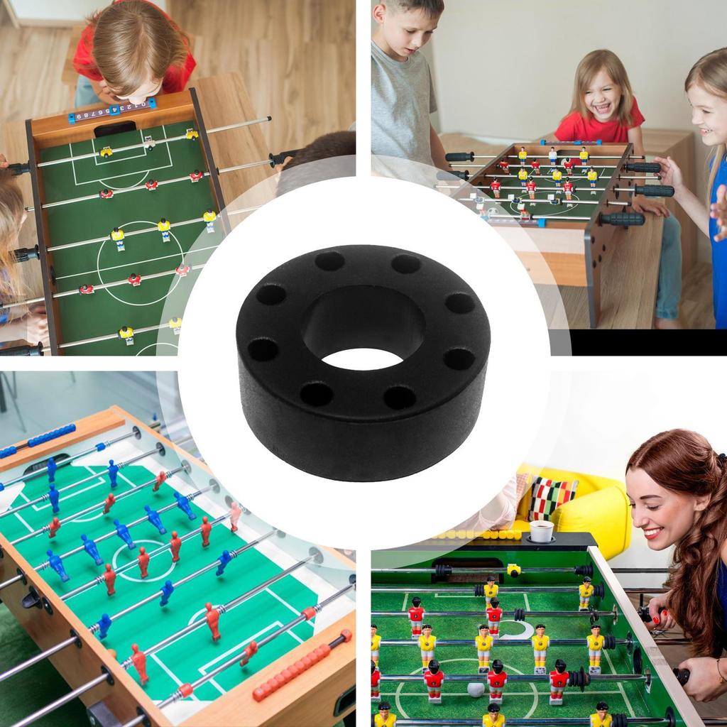 8 Pcs Foosball Accessories Table Football Bumper Accessory Component Machine Rubber Bumpers for Replacement Repairing Part