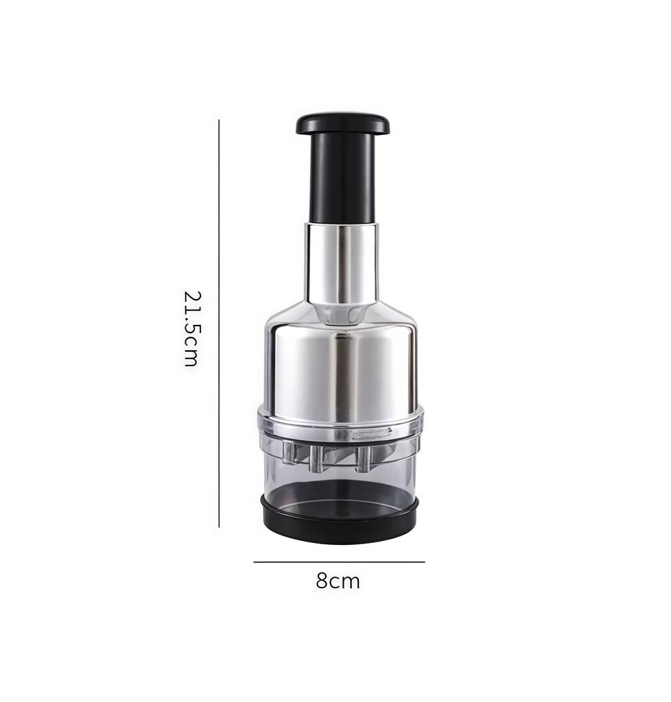 Garlic Press Manual Food Chopper Stainless Steel For Kitchen Easy To Clean Mincer Crusher Vegetable Onion Cutter Handheld Tool