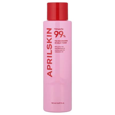 April Skin, RXA Niacinamide 99 Milky Toner, 150ml (5.07 Fl Oz)