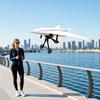 Kit DIY Avião de Papel RC, Módulo Elétrico de Avião com Controle Remoto com Estabilizador Giroscópico, Hélices Duplas, Conjunto de Componentes Lançadores de Aeronaves de Papel para