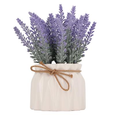 Small Artificial Plants Pots Mini Fake Potted Plants Ornament Indoor Outdoor Home Decor 7146C 02