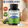 Niacinamide and Resveratrol, 500 Mg Per Serving, Support Skin Health and Energy.