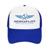 Aeroflot Aviation Russe Pilote Aerospace Casual Sun Hats For Female Male Spring  Outdoor Sport Baseball Cap Fitted Retro Hats