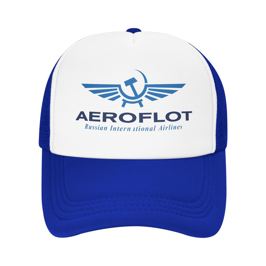 Aeroflot Aviation Russe Pilote Aerospace Casual Sun Hats For Female Male Spring Outdoor Sport Baseball Cap Fitted Retro Hats
