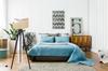 TRIPOD FLOOR LAMP WOODEN JUTE LAMPSHADE 45CM