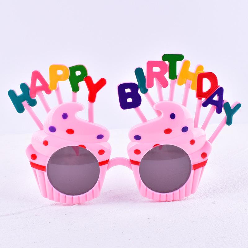 First Birthday Baby Party Hats & Glasses Set - Festive Cake Decoration & Theme Props