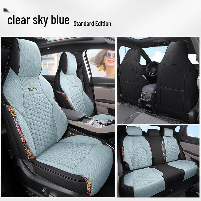 LDJ Sports Seat Cushion for BYD Song PLUS - Fashionable All-Season Cover