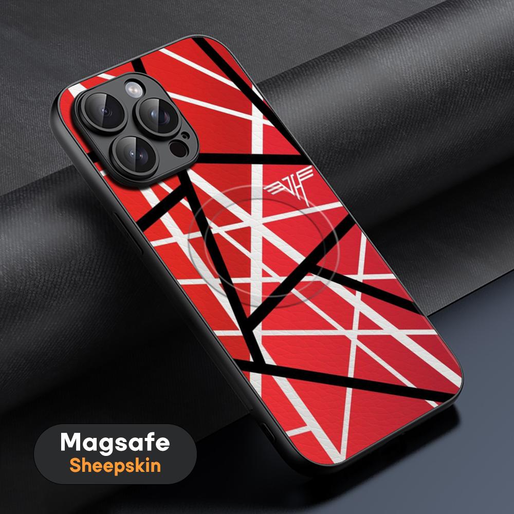 

Guitarist Eddie Van Halen Hot Phone Case For iPhone 17 16 15 14 13 12 11 Plus Pro Max High-end Luxury Magsafe Sheepskin iPhone 15