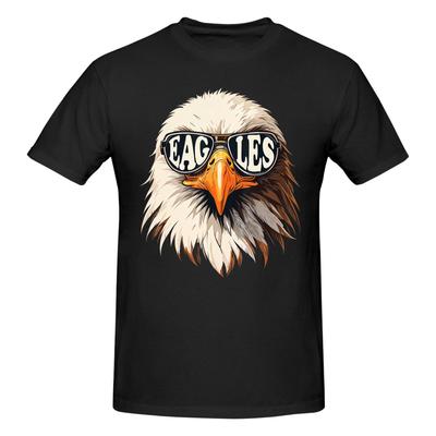 1 Piece Bald Eagle Hipster Funny Graphic 100 Cotton Tshirt Eeagle Tees Tops For Unisex
