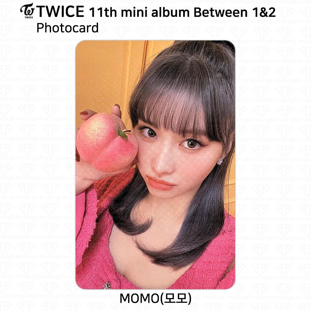 

TWICE 11-й мини-альбом между 1 и 2 Momo, фотокарточка, открытка, наклейка Polaroid POB Photocard - #01