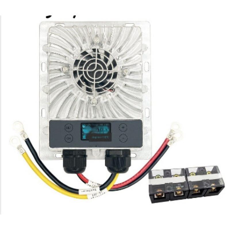 600W 40A 10-30V Adjustable MPPT Solar Charge Controller OLED Display Smart Fan Photovoltaic Solar Controller