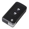 KEYYOU Modified Folding Flip Remote Car Key Shell 2 Buttons Keyless Entry Case for Subaru Outback Legacy